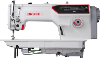 BRUCE BRC R6F - 1-jehlový šicí stroj s jehelním podáváním s odstřihem nitě