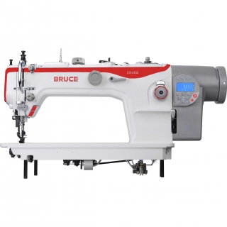 BRUCE BRC-2030 - 1-jehlový plochý šicí stroj vhodný na kožené materiály
